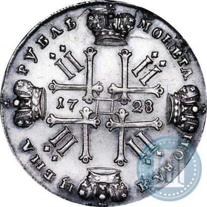 Фото 1 рубль 1728 года  "Тип 1728"