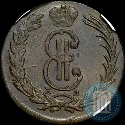 Фото 2 копейки 1771 года КМ 