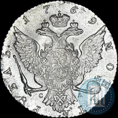 Picture 1 rouble 1769 year СПБ-СА 