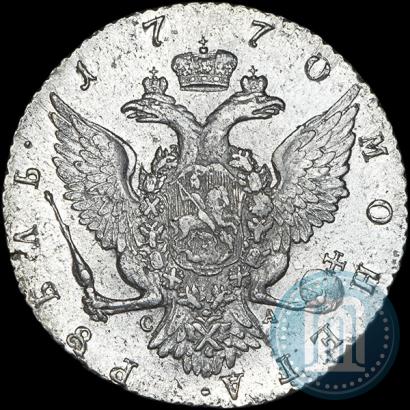 Picture 1 rouble 1770 year СПБ-СА 