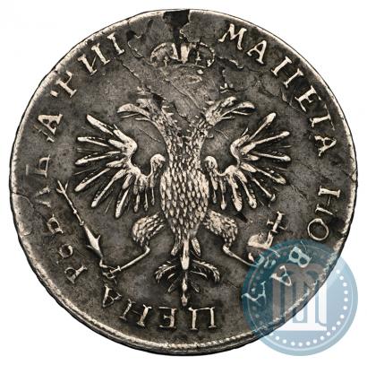 Picture 1 rouble 1718 year OK-L 