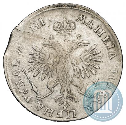 Picture 1 rouble 1718 year OK-L 