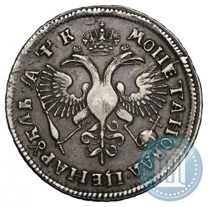 Фото 1 рубль 1720 года OK "Портрет в латах"