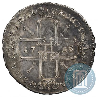 Picture 1 rouble 1725 year OK "Portrait in ancient armour"
