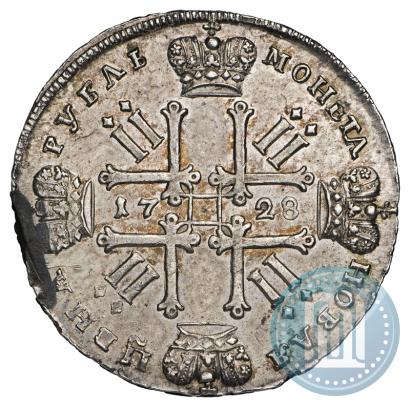 Picture 1 rouble 1728 year  "Type of 1728"