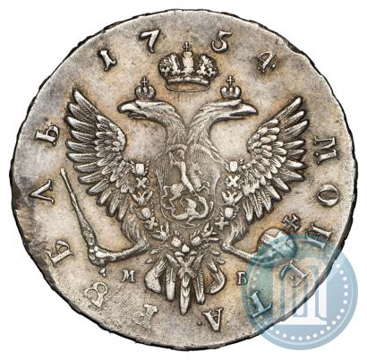 Picture 1 rouble 1754 year ММД-МБ 