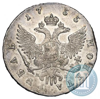Picture 1 rouble 1755 year ММД-МБ 