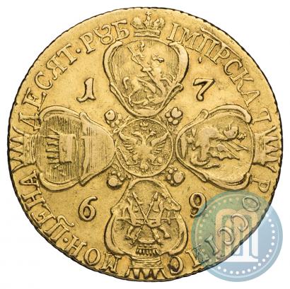 Picture 10 roubles 1769 year СПБ 