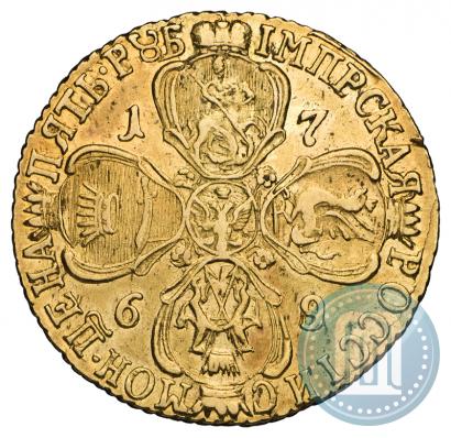 Picture 10 roubles 1769 year СПБ 