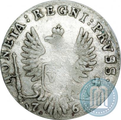 Picture 6 groszy 1761 year  