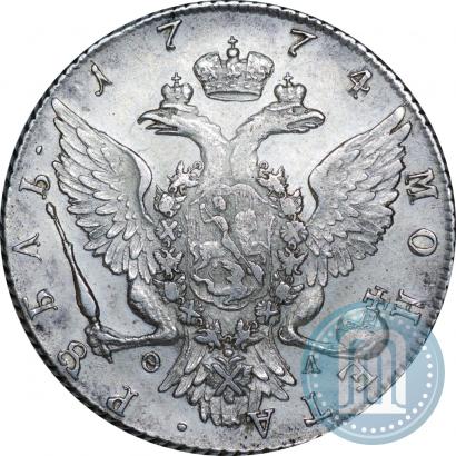 Picture 1 rouble 1774 year СПБ-ФЛ 