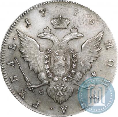 Picture 1 rouble 1778 year СПБ-ФЛ 