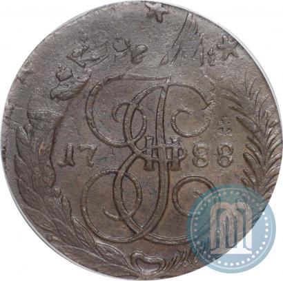 Picture 5 kopecks 1788 year ММ 