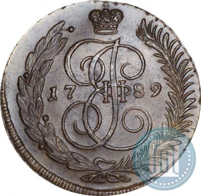 Фото 5 копеек 1789 года АМ 