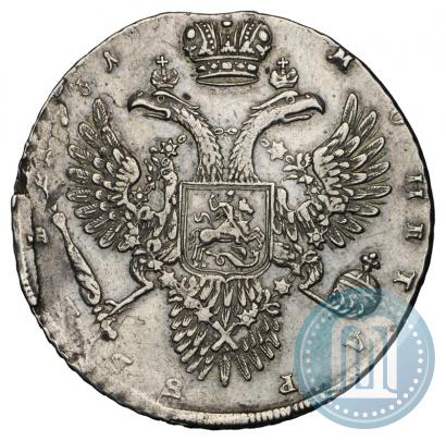 Picture 1 rouble 1731 year  