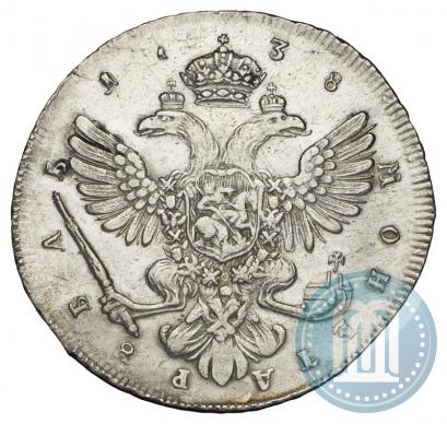Picture 1 rouble 1738 year СПБ "Petersburg type"