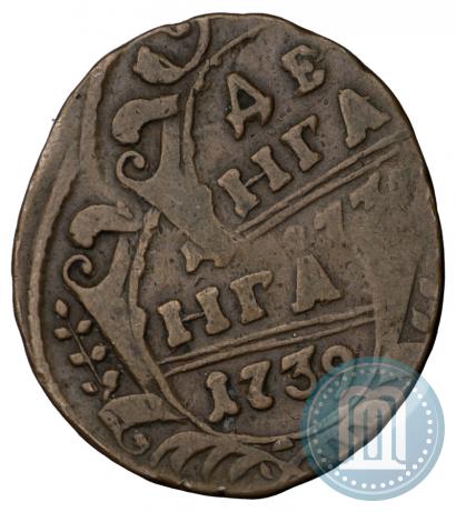 Фото Денга 1739 года  