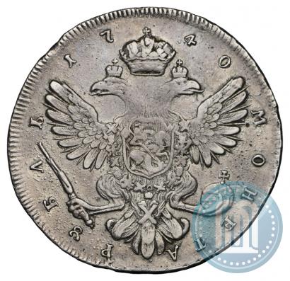 Picture 1 rouble 1740 year СПБ "Petersburg type"