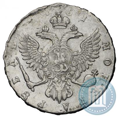 Picture 1 rouble 1751 year ММД 