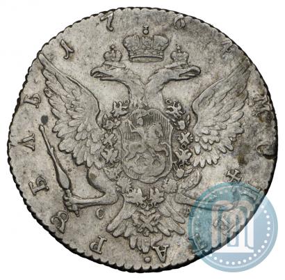 Фото 1 рубль 1764 года СПБ-СА 
