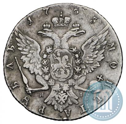 Picture 1 rouble 1765 year СПБ-ЯI 