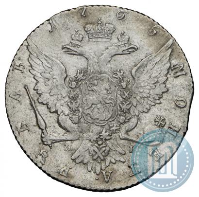 Фото 1 рубль 1765 года СПБ-ЯI 