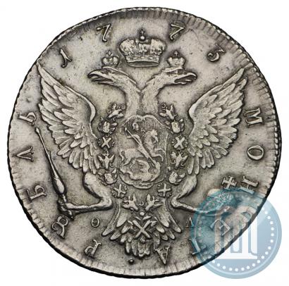 Фото 1 рубль 1773 года СПБ-ФЛ 