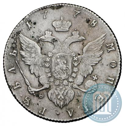 Picture 1 rouble 1778 year СПБ-ФЛ 