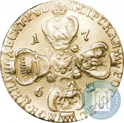 Picture 10 roubles 1762 year СПБ 
