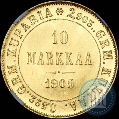 Picture 10 markkaa 1905 year L 