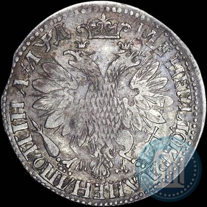 Picture Poltina 1704 year МД "Portrait by F. Alekseev"