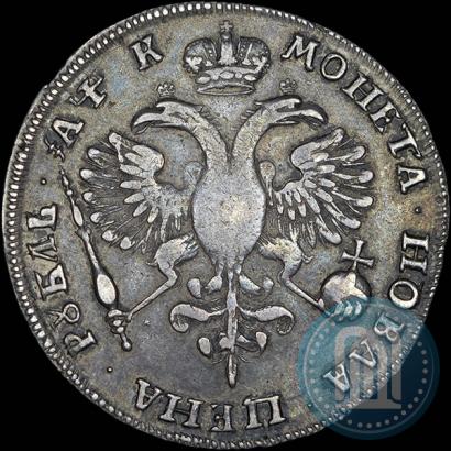 Фото 1 рубль 1720 года OK "Портрет в латах"
