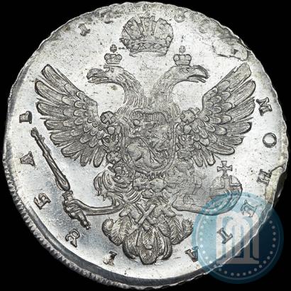 Фото 1 рубль 1738 года  "Московский тип"