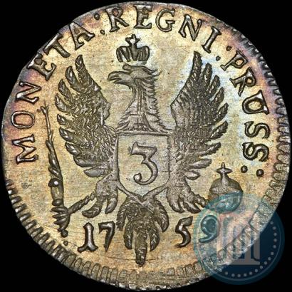 Picture 3 grosze 1759 year  