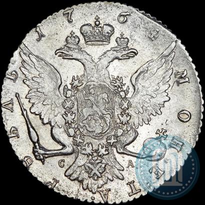 Picture 1 rouble 1764 year СПБ-СА 