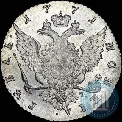 Picture 1 rouble 1771 year СПБ-ЯЧ 