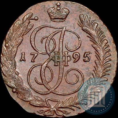 Фото 5 копеек 1795 года АМ 