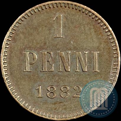 Picture 1 penni 1882 year  
