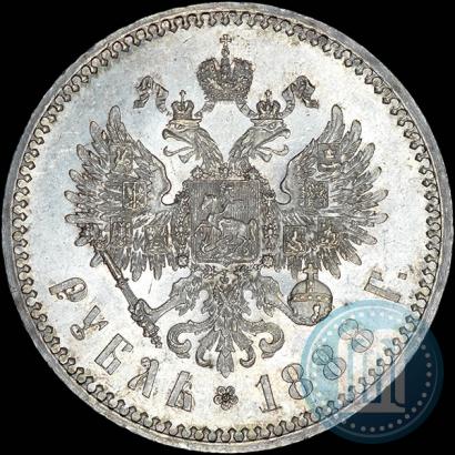 Фото 1 рубль 1888 года (АГ) 