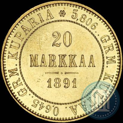 Фото 20 марок 1891 года L 