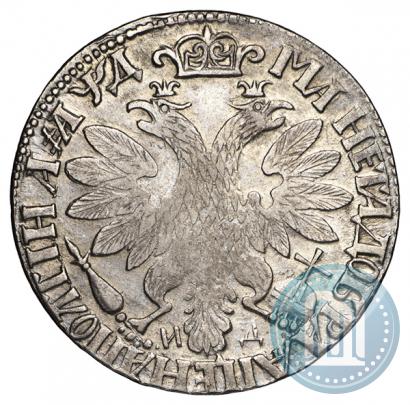 Фото Полтина 1704 года МД "Портрет работы Ф. Алексеева"