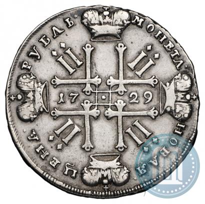 Picture 1 rouble 1729 year  "Type of 1727"