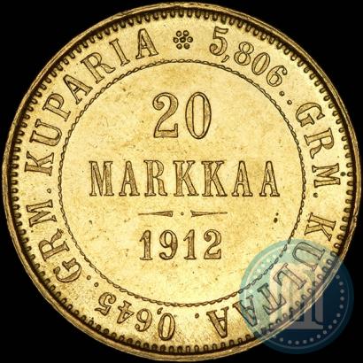 Picture 20 markkaa 1912 year S 
