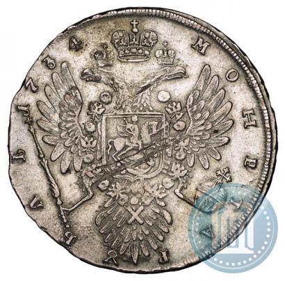 Picture 1 rouble 1734 year  "Type of 1734"