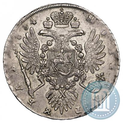 Picture 1 rouble 1734 year  "Type of 1735"