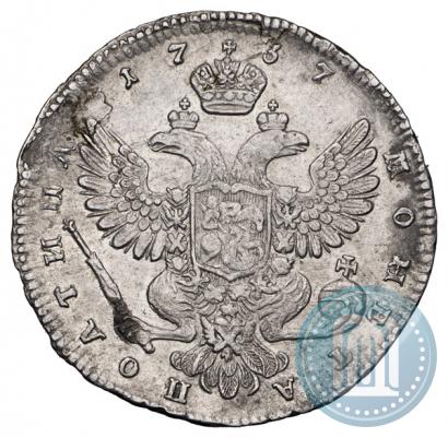 Фото Полтина 1737 года  "Московский тип"