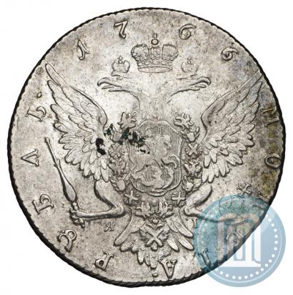 Picture 1 rouble 1766 year СПБ-ЯI 