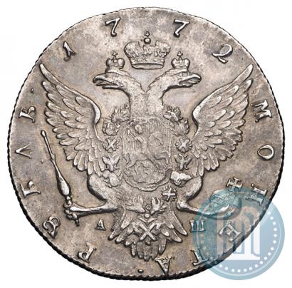 Picture 1 rouble 1772 year СПБ-АШ 