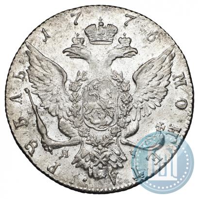 Picture 1 rouble 1776 year СПБ-ЯЧ 