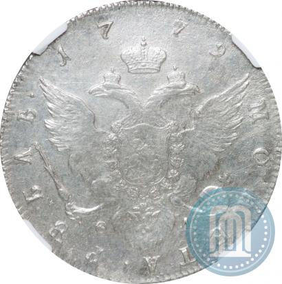 Фото 1 рубль 1779 года СПБ-ФЛ 